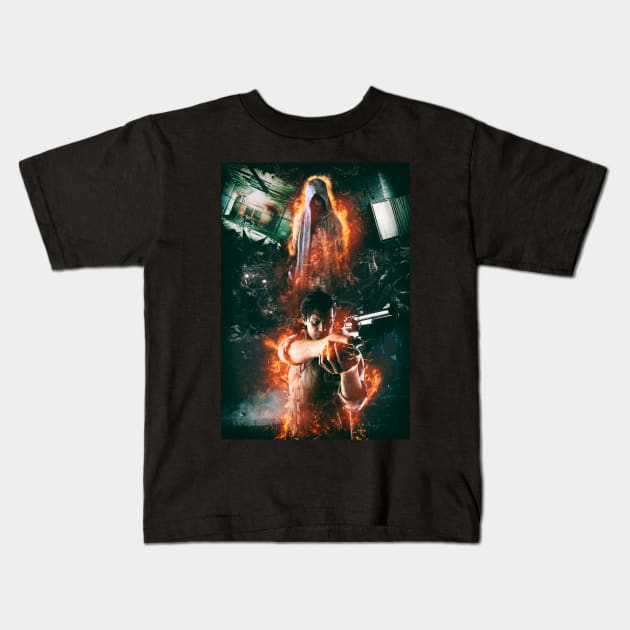 The Evil Within | Collage Kids T-Shirt by Gantahat62 Productions